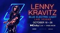 Get Presale Tickets to Lenny Kravitz: Blue Electric Light Las Vegas ...